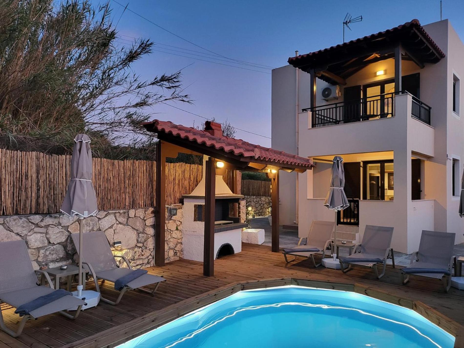 Anelia Serene Villa Sfáka Exterior foto